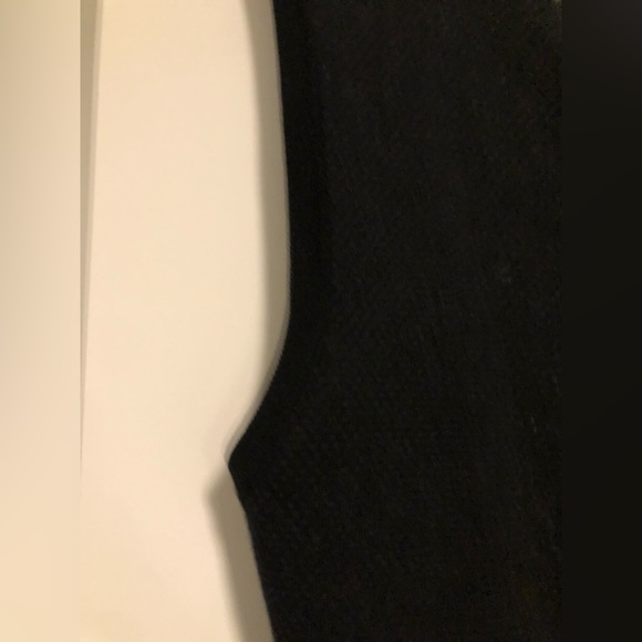 Unisex Black Button Sweater Vest - Picture 4 of 5